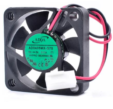 Original ADDA AD0405MX-G70 Cooling Fan 5V 0.11A 0.55W 2wires AD0405MX-G70 Fans